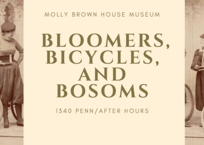 Presentation and Online Event Production: Bloomer, Bicycles, and Bosoms
