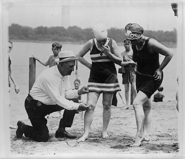 Presentation: Bathing Boxes, Swimsuit Police, and Bathing Tights: Women Fight for the Right to Sunbathe