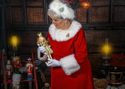 Narrative interview: Being Mrs. Claus: an interview with Cynthia Perkins