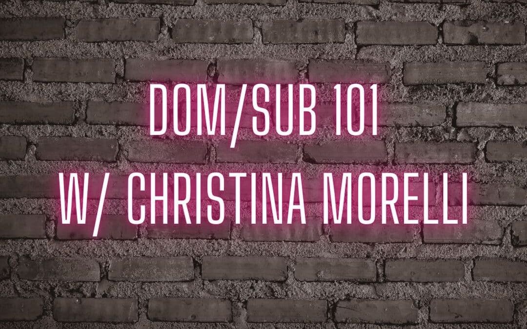 Dom/Sub 101 w/Christina Morelli