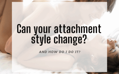 Can your attachment style change? 