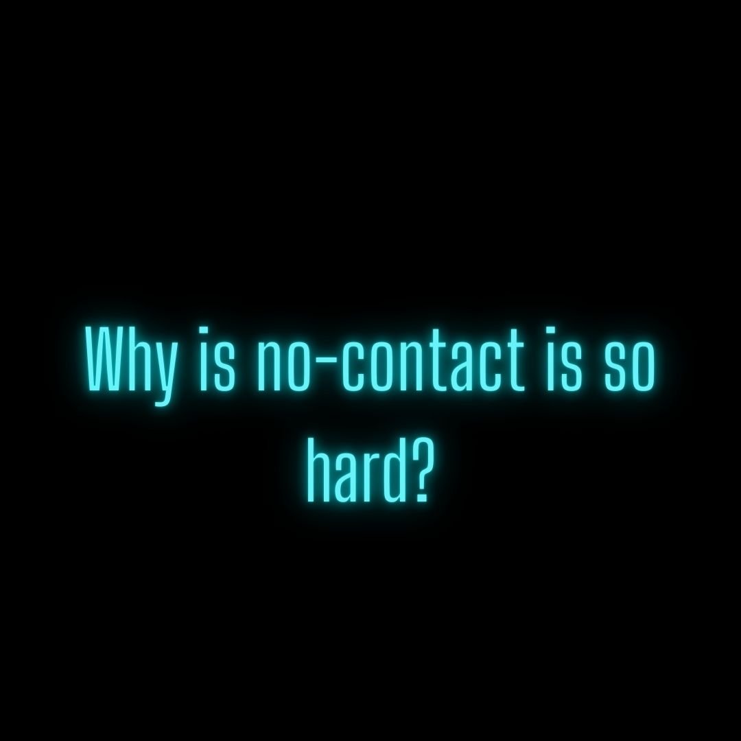 Why is no-contact so hard?