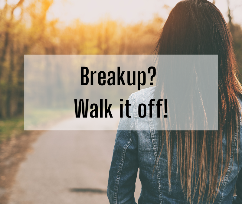 Walking for breakup success