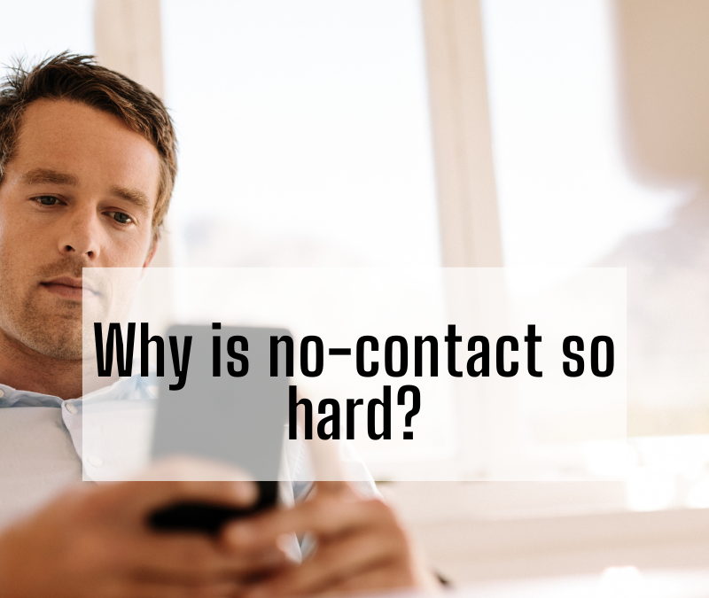 Why is no contact so hard? 
